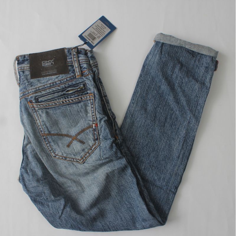 OXYGEN DENIM ORIGINAL - (706-364031) Celana Slim Fit Oxygen / Oxygen Slim / Celana Levis Oxygen Slim