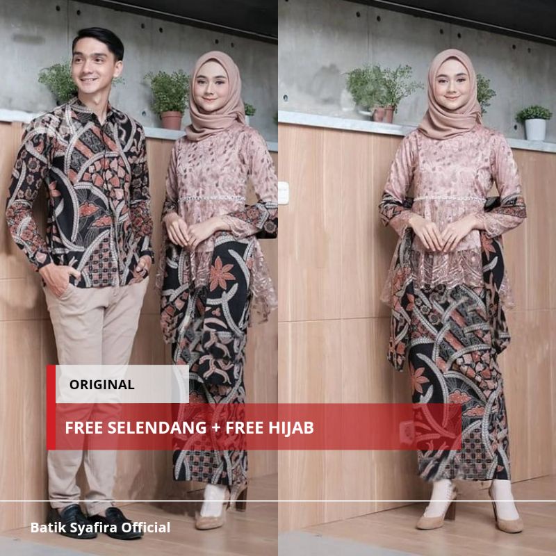 Kebaya Couple • Batik Couple Modern • Dress Couple • Outfit Lamaran