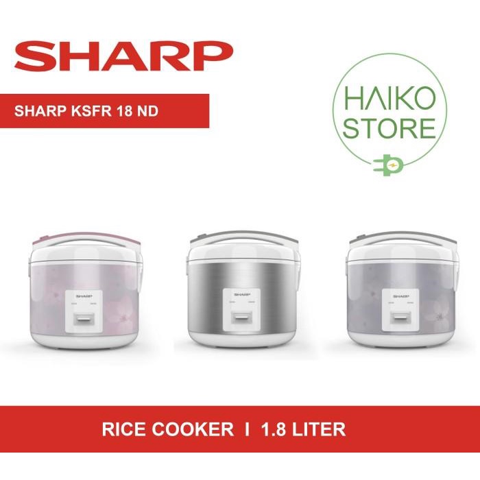 Rice Cooker Sharp 1,8 liter KSFR 18ND