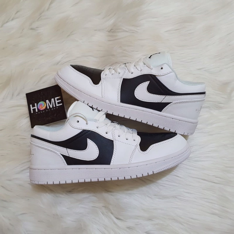Sneakera Nike Air Jordan 1 Low White Black