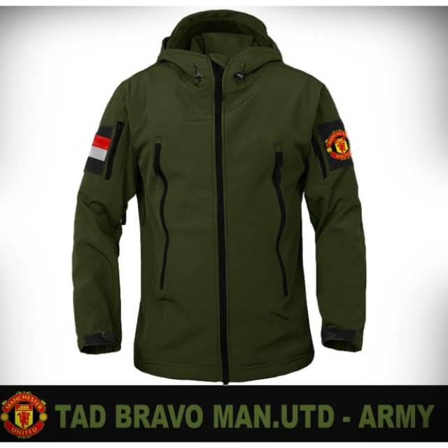 Jaket Kantor Kerja Tactical Revolver Tad Bravo Bola mu Hijau Army Grade Ori Lokal Jumbo Big Size XXL