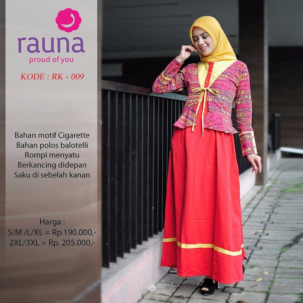 GAMIS RAUNA / RK -09 / FASHION MUSLIM