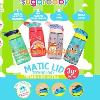 Botol Sugar Baby SugarBaby Tritan Sippy Star, Rabbit, 2in1, Kid Bottle BOTOL MINUM ANAK MURAH