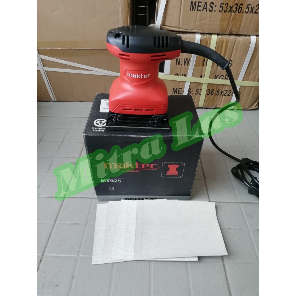 Maktec Mesin Amplas Palm Sander Mt 925