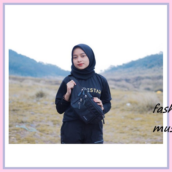 Tas Selempang New Arrival Awet Original Berkualitas Cowok Basic P0Q9 Tas Selempang Motif Polos Mini 