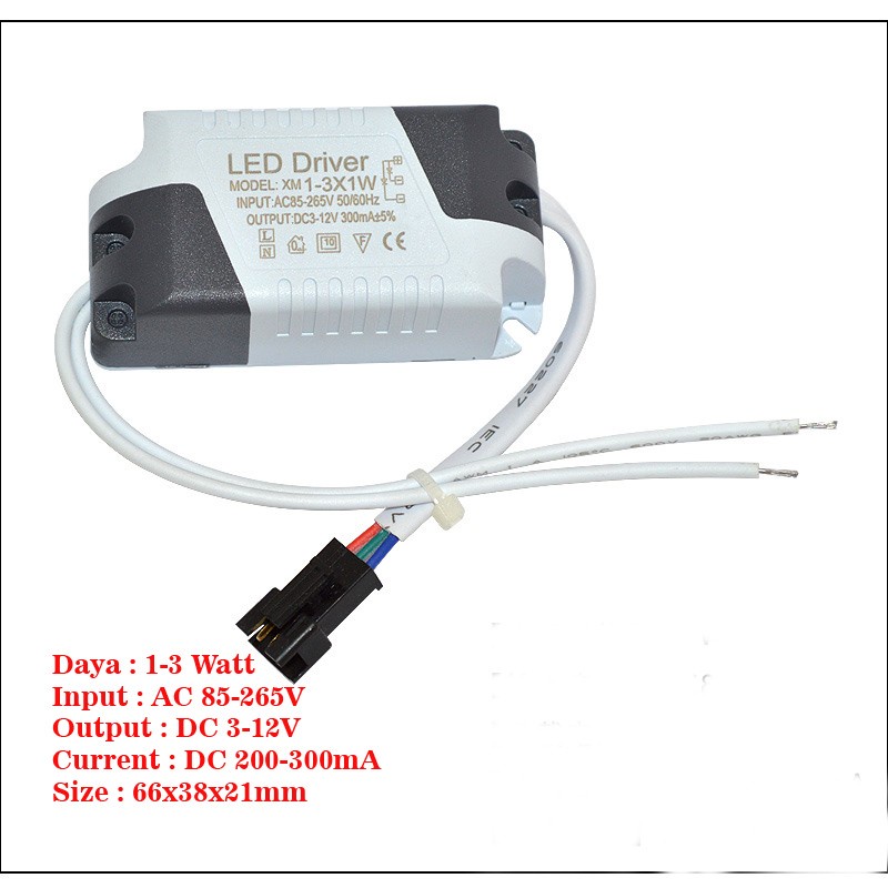 LED DRIVER 3 Kabel Dimming ceiling light downlight (8111)(1)