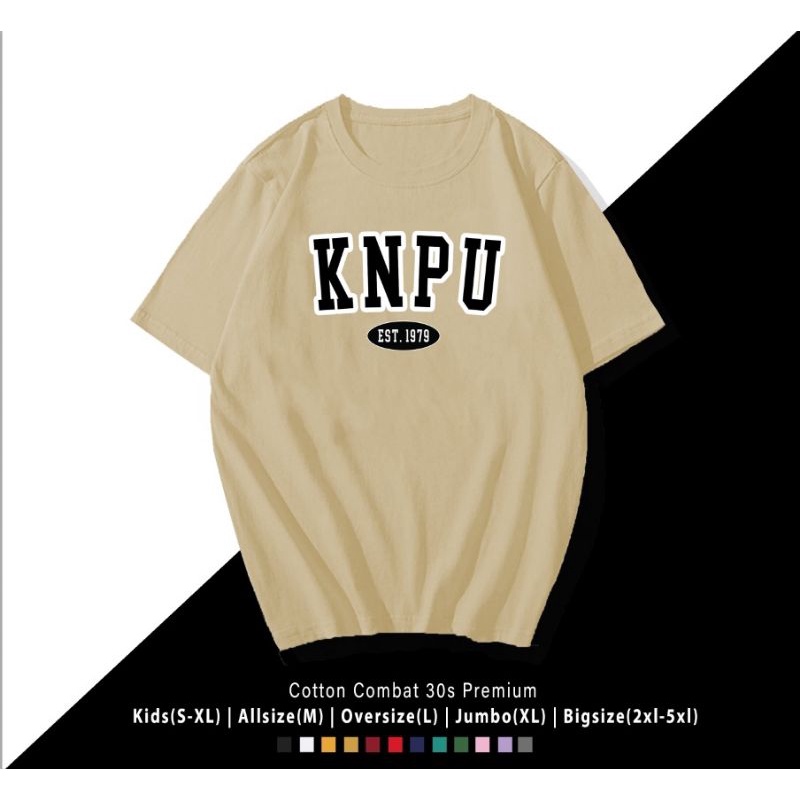 KAOS KNPU POLICE UNIVERSITY K-DRAMA UNISEX OVERSIZE