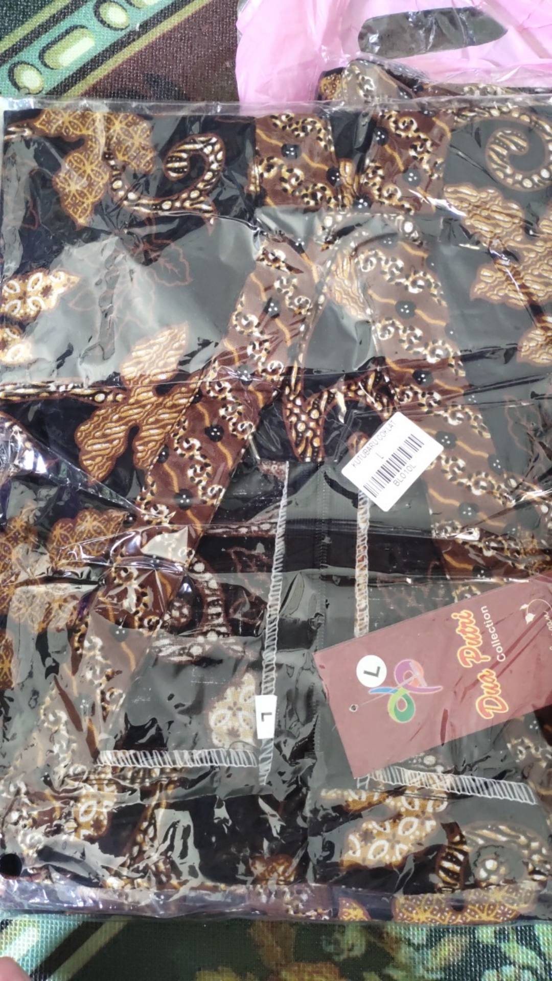 Atasan Batik Wanita Blouse Kutubaru Moderl S-m-l-xl-xxl-3l-4l-5l