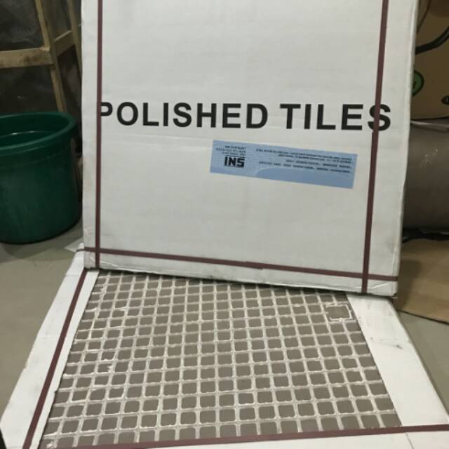 Double loading coating keramik puti untuk lantai