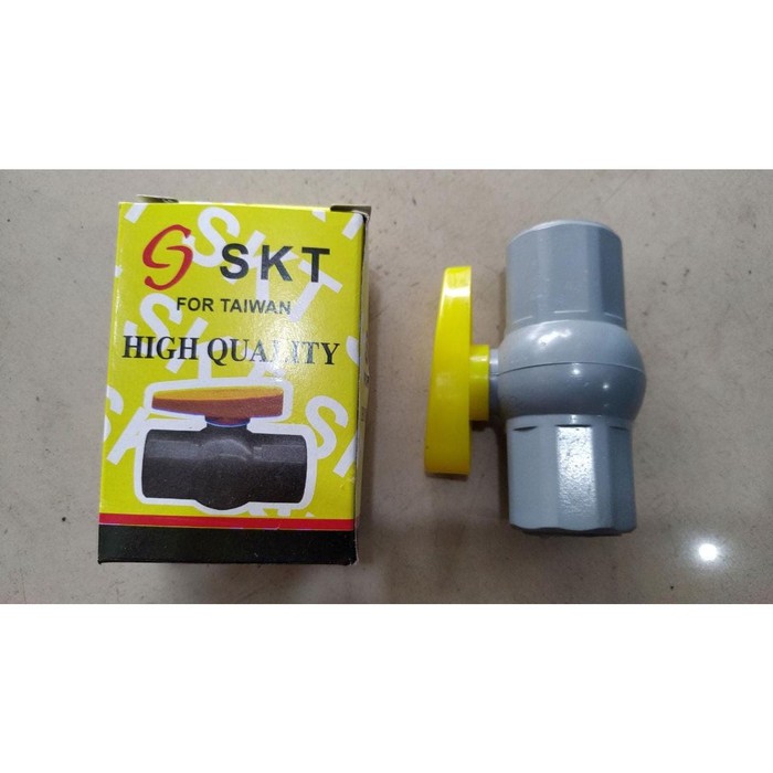 Ball Valve Skt Polos 3/4&quot; - Stop Kran Ball Valve Pvc 0.75 inch