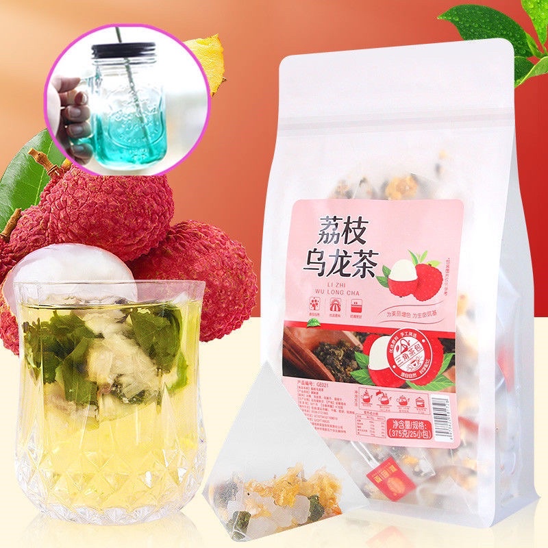 FRUIT TEA -LCHYEE / PEACH OOLONG TEA/ TEH PERSIK OOLONG 荔枝/蜜桃乌龙茶