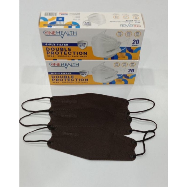 ONE HEALTH KF94 4ply surgical face mask - isi 20pcs