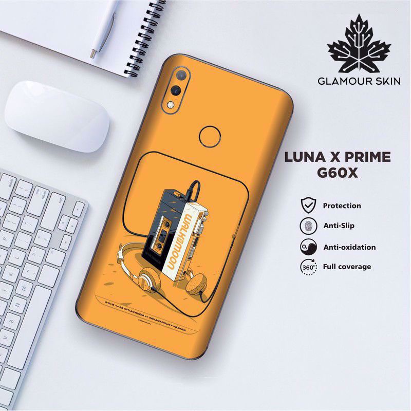 *(Dapat2PCS)* LUNA X PRIME G60X Garskin Case/Stiker Protector Motif TAPE