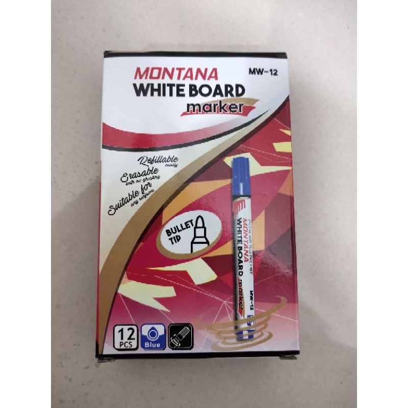 

Spidol Montana Whiteboard Biru