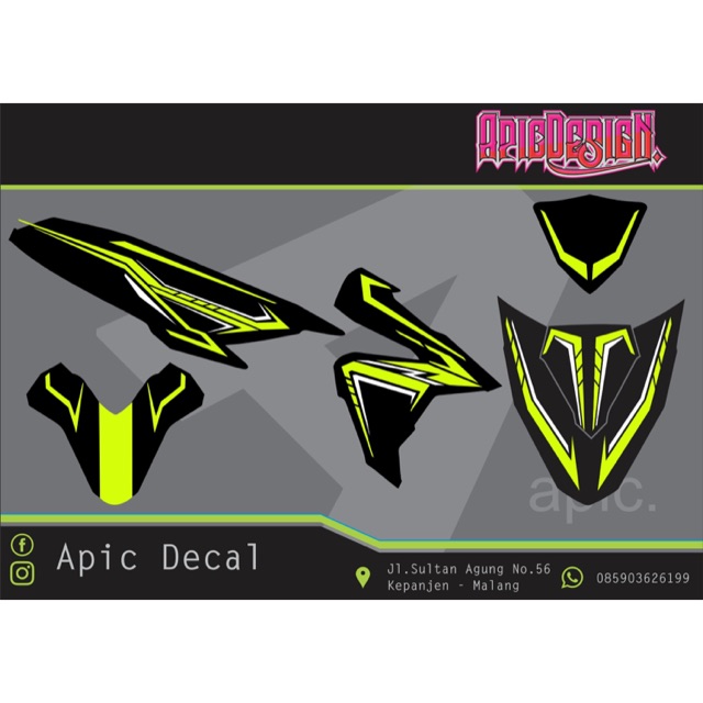 STICKER CUTTING VARIO 150