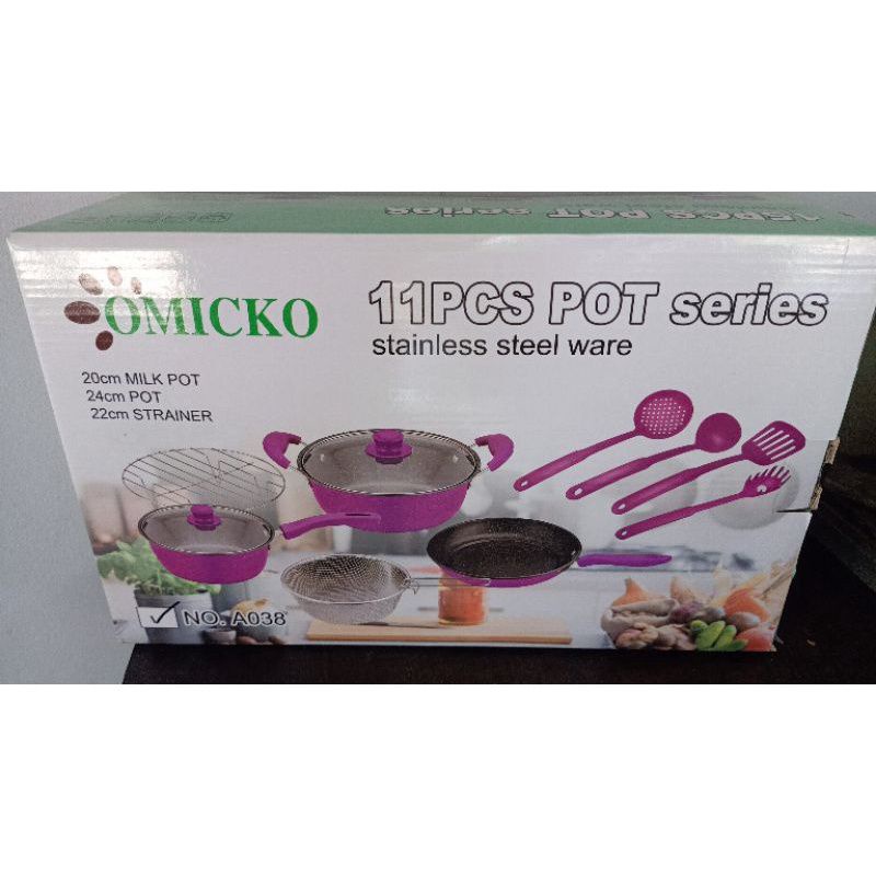 Panci Set Omicko 11Pc AO38