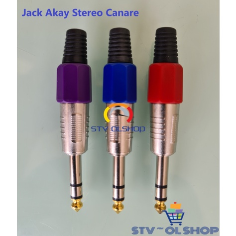 Jack Akay Stereo Canon Canare New