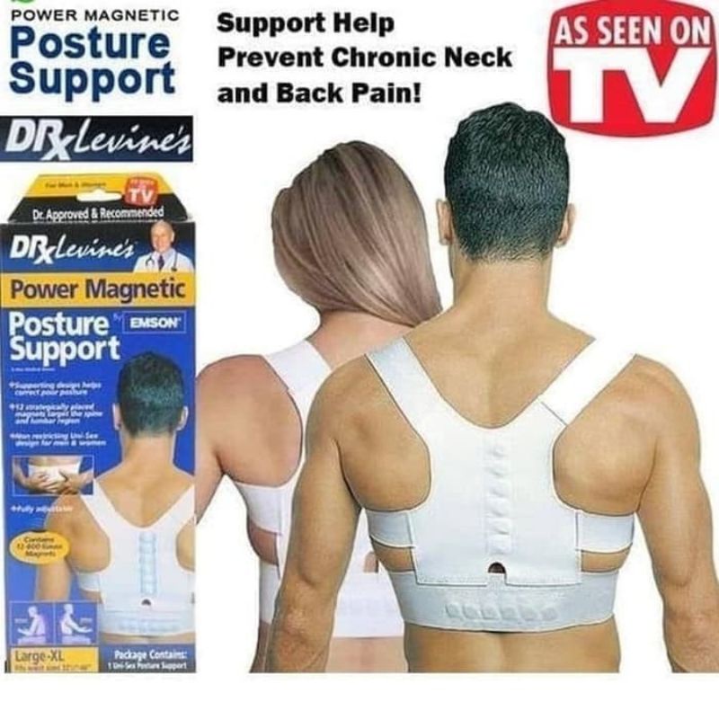 Penegak Tulang Punggung Alat Pelurus Power Magnetic Support Posture