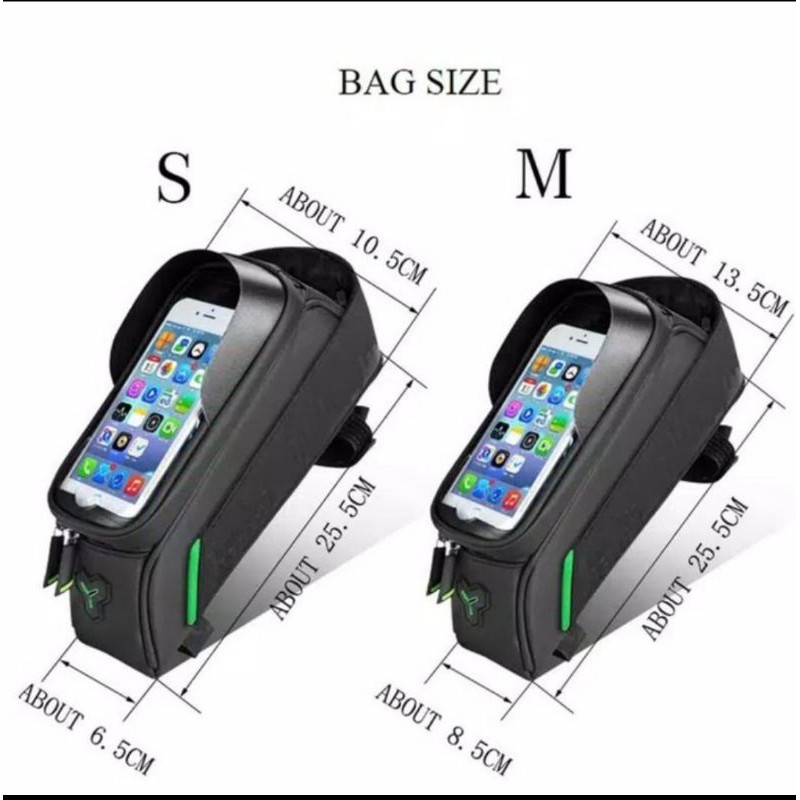 Rockbros Tas Sepeda Waterproof untuk Hp Tool Rockbros Bag Case Touch Screen Waterproof