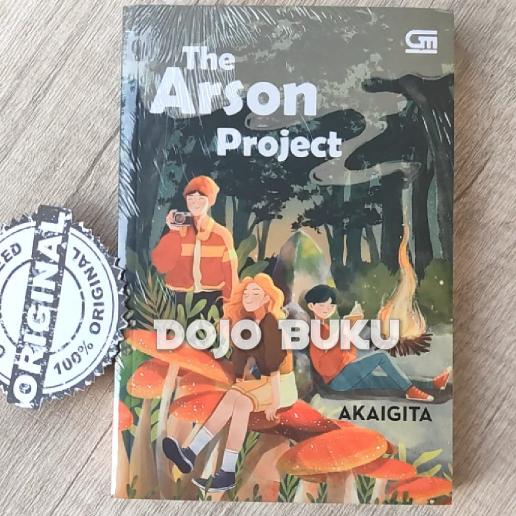 Buku Novel The Arson Project by Akaigita