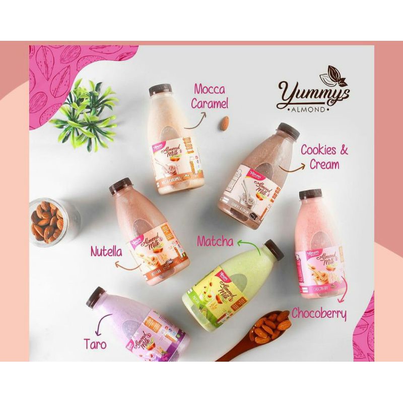 

susu almond premium/ bagus untuk asi booster atau kesehatan