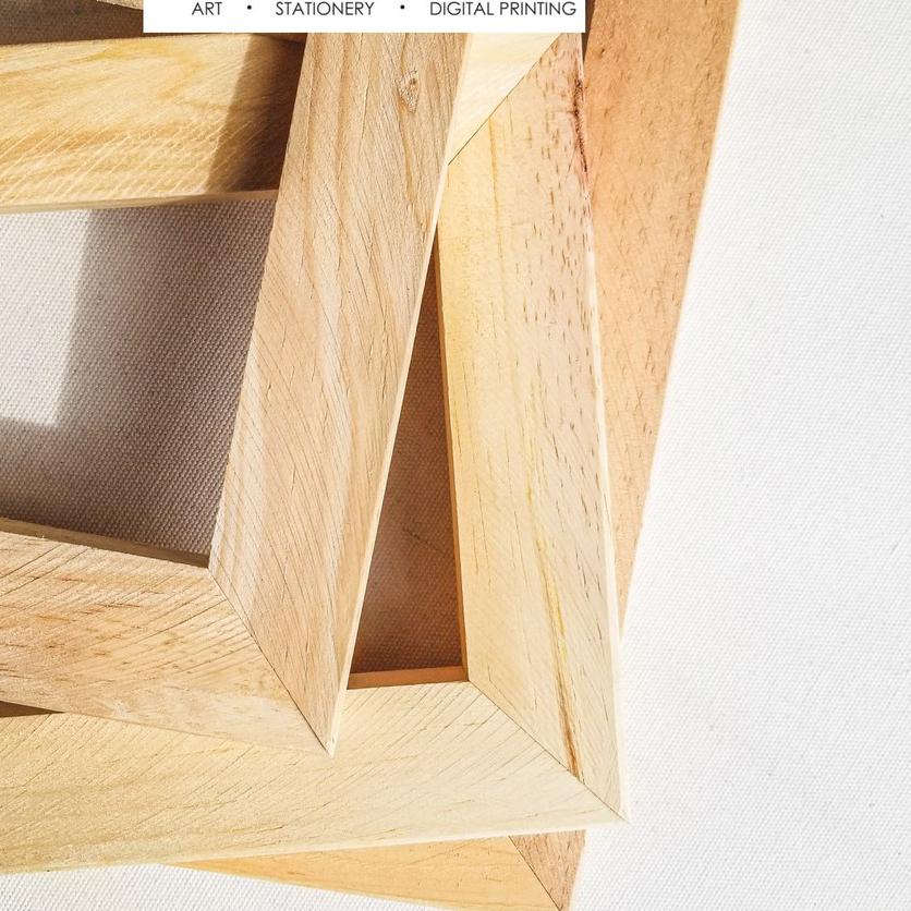 

Paling Bagus|SQ11|Spanram Kanvas 40x50cm / Frame Kayu Kanvas Lukis / Canvas Wooden Frame