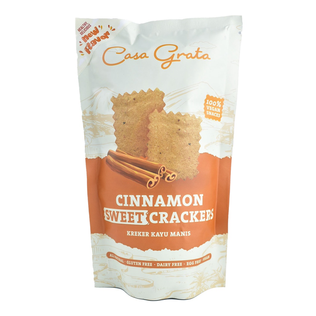 Casa Grata Crackers Snack 70 Gr