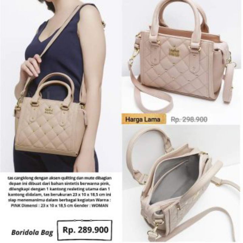 (HANYA DI SHOPEE COD BAYAR DI TEMPAT) TAS SHOULDER WANITA IMPORT SOPHIE MARTIN PARIS TAS JINGJING WA