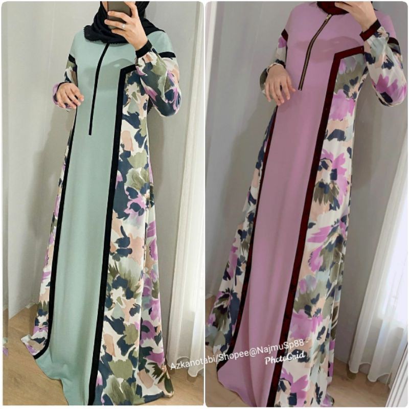 BLOSSOM DRESS MADEIRA GAMIS Blossom Dress Dusty Purple Madeira Blossom Dress Dusty Green  Madeira