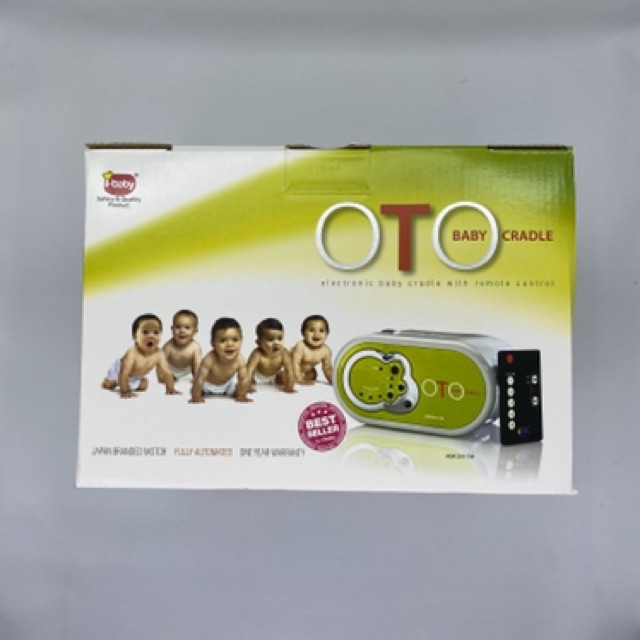 MAKASSAR Promo 3 Hari! Ayunan Listrik OTO Remote Control + Musik + Timer / Ayunan Bayi Elektrik