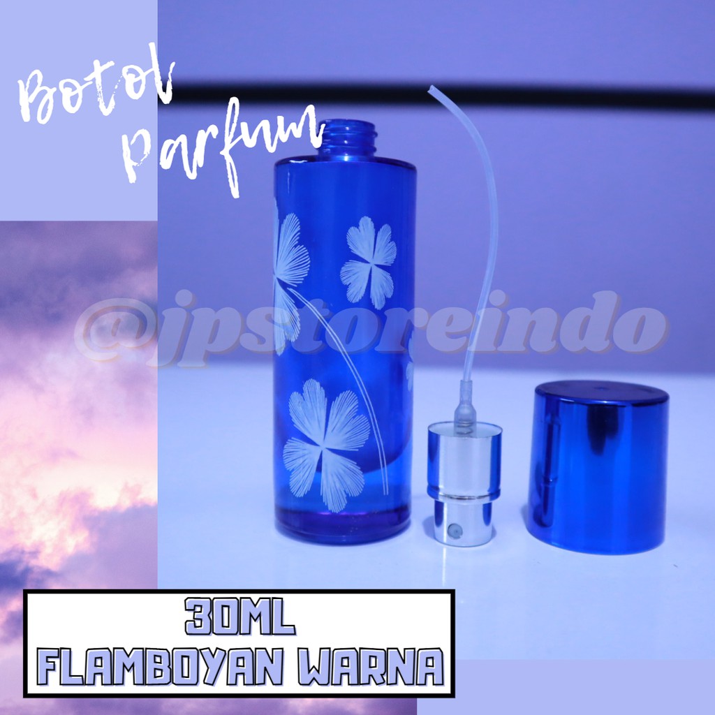 Botol Parfum 3Oml FLAMBOYAN WARNA // BOTOL PARFUM SPRAY PER 6 PCS