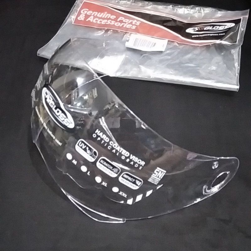 VISOR KACA HELM CARGLOSS YRH, YRM, YR ORIGINAL