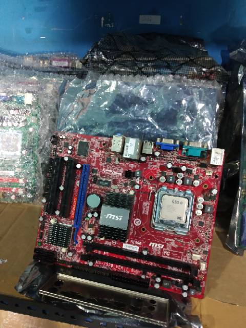 Mobo g31 socket lga 775 ddr2 gigabyte - mobo asus - mobo msi  - mobo g31- mainboard 775 ddr2