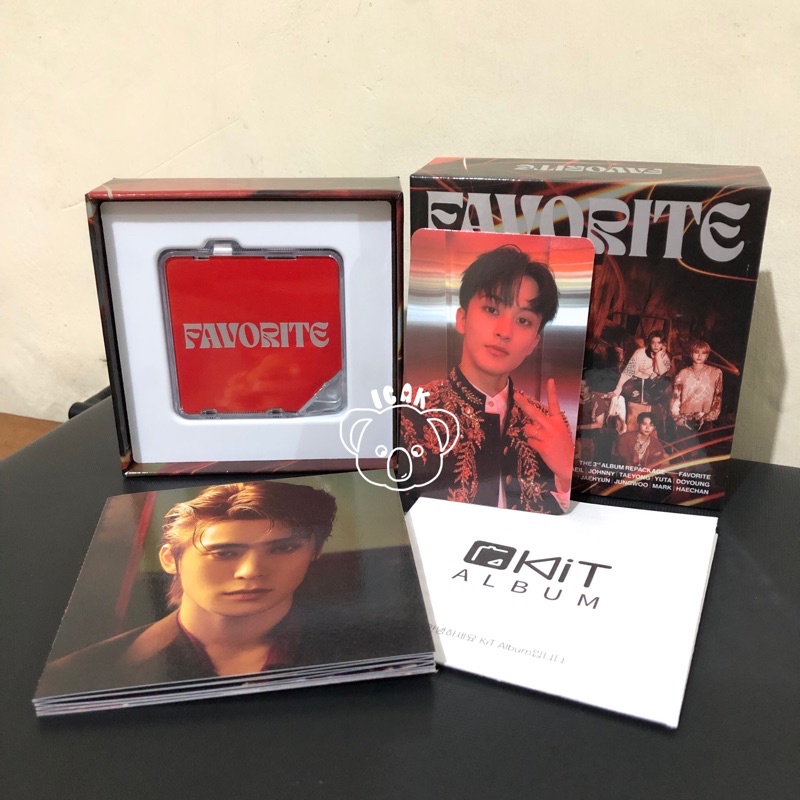 [BACA DESKRIPSI] Fullset Unsealed Kihno NCT 127 Favorite Tragic ver. pc mark