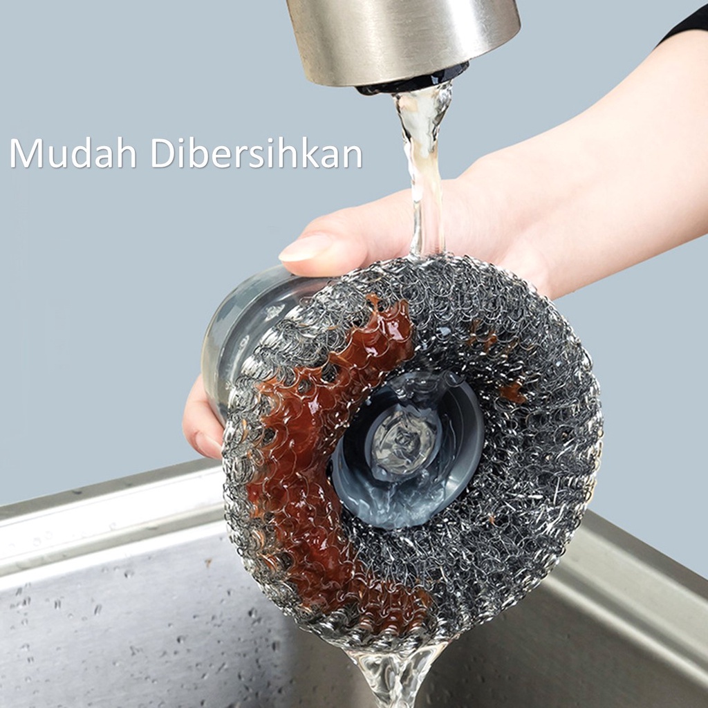 (VCM) DISPENSER SIKAT SABUT CUCI WAJAN PANCI TEMPAT SABUN CAIR SIKAT SERBAGUNA SPONS SABUT CUCI PIRING PANCI DAPUR NANO MAGIC SPONGE SIKAT KAWAT BRUSH PEMBERSIH PIRING MURAH IMPORT