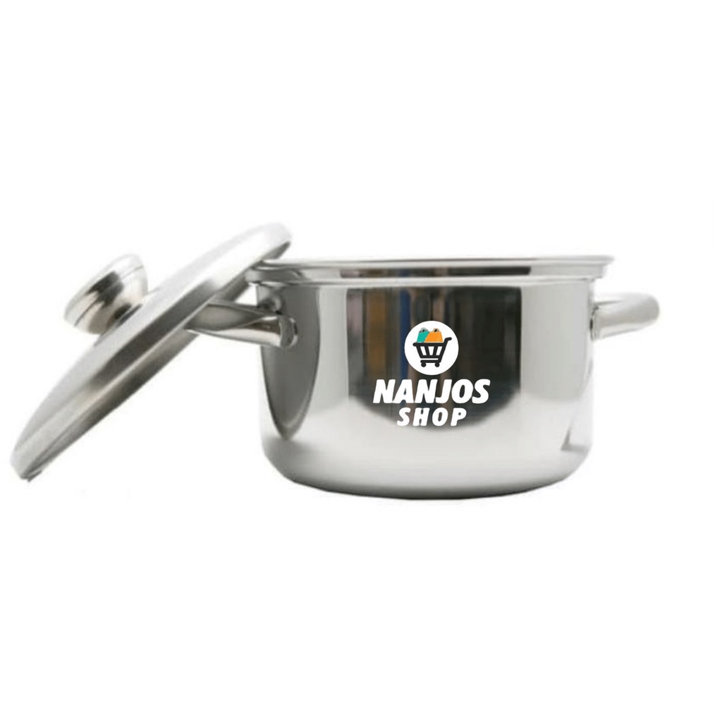 Bima Panci + Tutup Prima Panci Saus Saos Saucepot 22 Cm Stainless steel B2007022 / B200722
