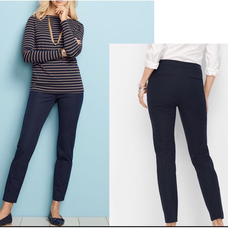TALBOTS CHATNAM ANKLE PANTS|Chino Wanita|Celana Bahan