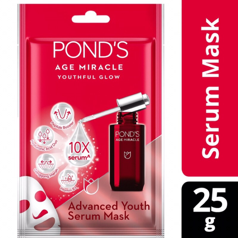 ponds age miracle serum mask 25gr