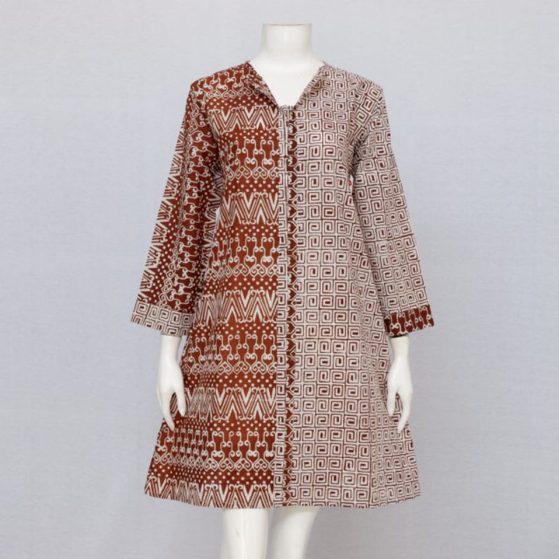 TUNIK GYANDRA GARUTAN | DRESS BATIK BUSUI