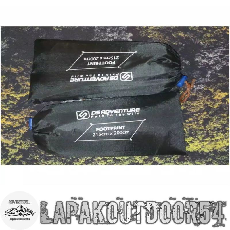 Footprint tenda 215x200 /alas tenda camping / footprint tenda waterpoof / alas tenda waterproof