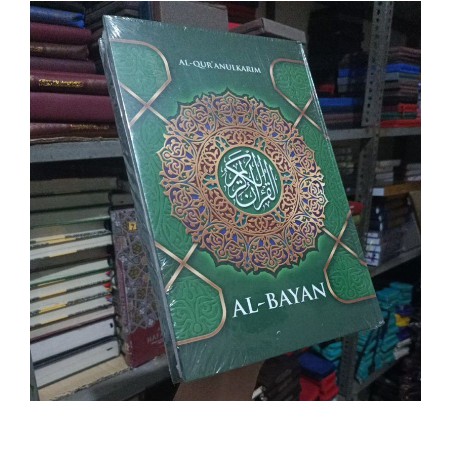 AL QURAN AL BAYAN BESAR KHAT BOMBAY OLEH-OLEH HAJI TERMURAH REGULER