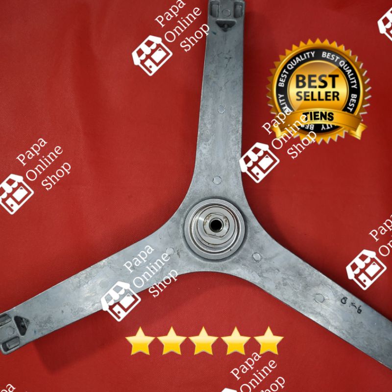 Spider Segitiga Baling Baling Mesin Cuci Front Loading Midea MFC90-ES1201 MFC80-ES1401