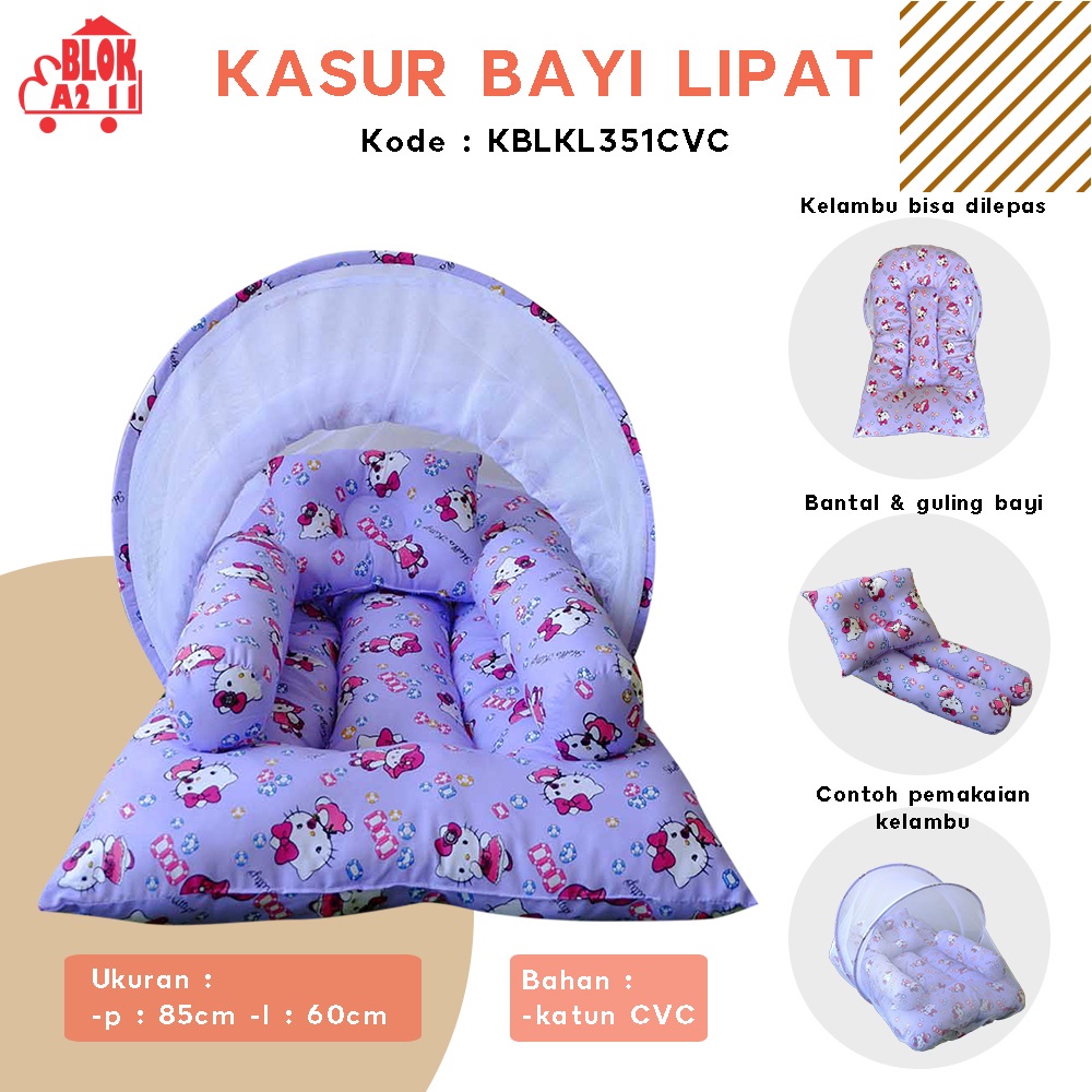 Kasur Bayi Satu Set Perlengkapan Bayi Unik Baby Set Tempat Tidur