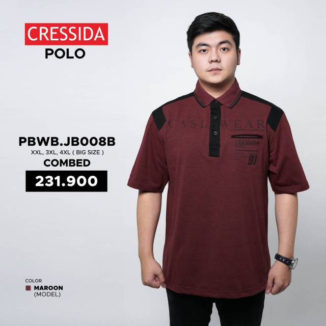 Kaos cowok Big Size/kaos original/kaos Polo Cressida