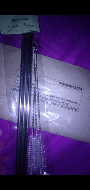 Sedotan Stainless Ecer