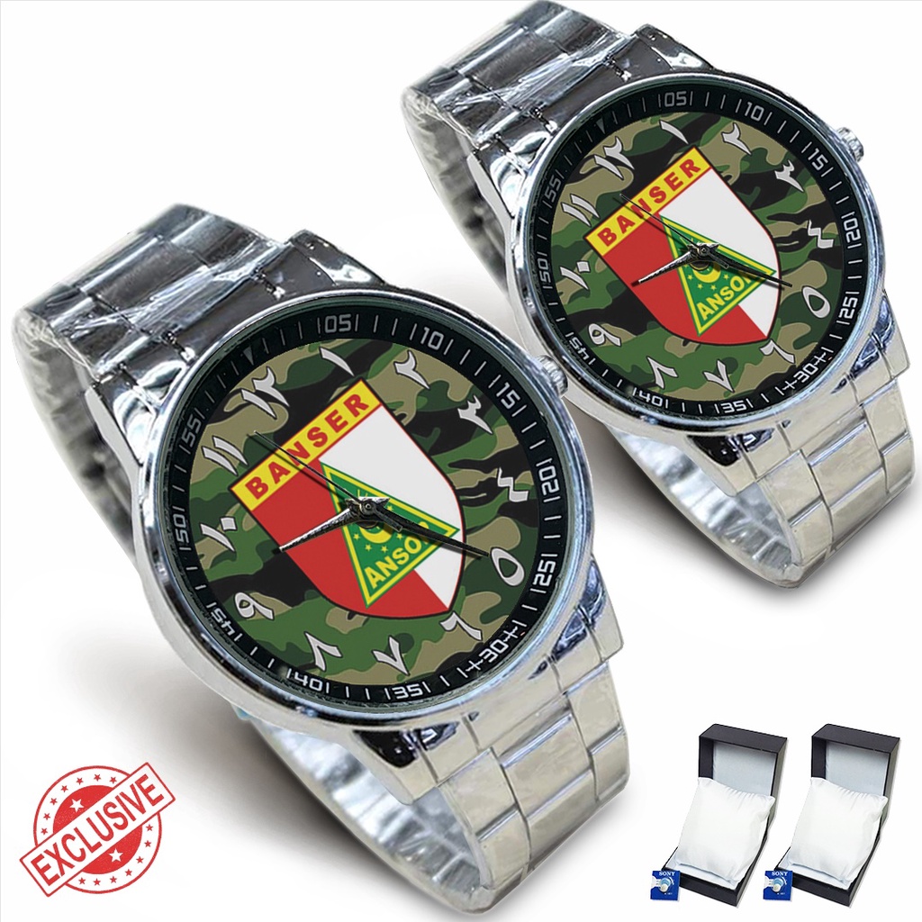 Jam Tangan Rantai Couple ANSOR BANSER (Awesome)