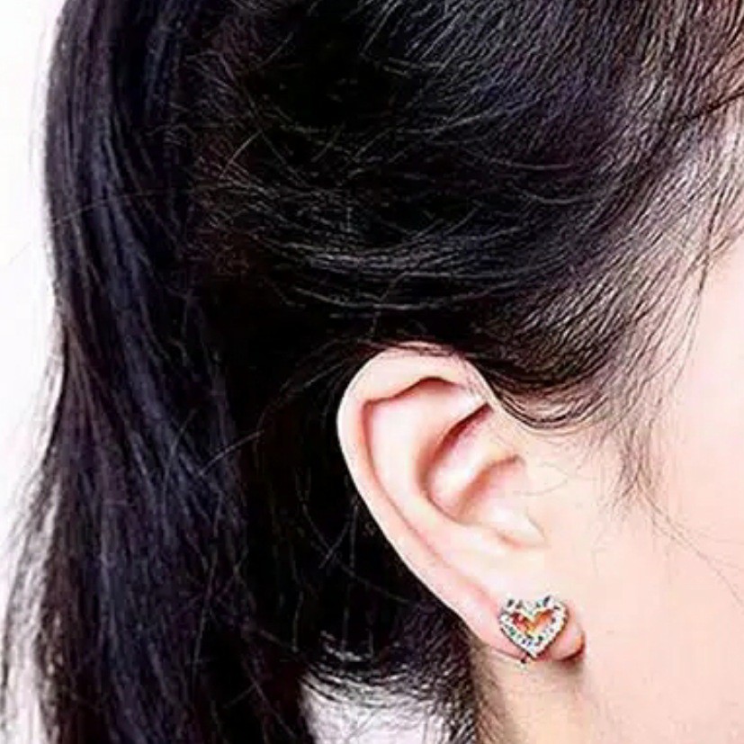 Anting Tusuk Cinta Anting Klip Telinga Bintang Laut Starfish Ear Klip