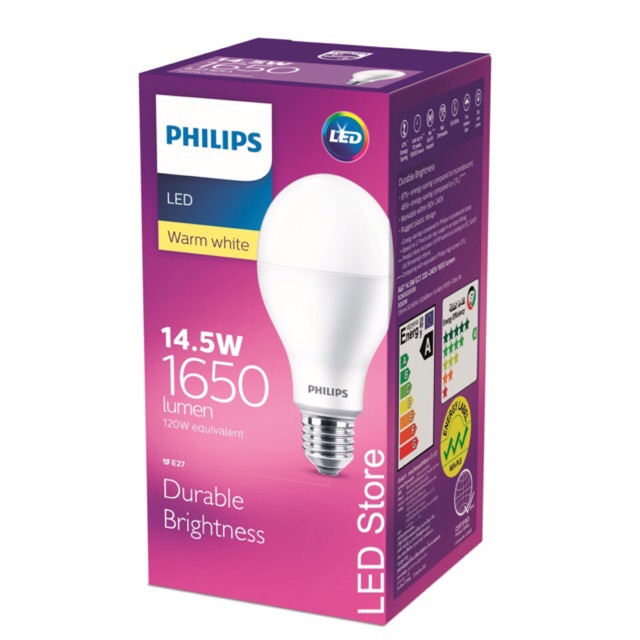 Jual Lampu LED Philips 14.5 Watt Kuning / Warmwhite (14.5W 14.5Watt 14.