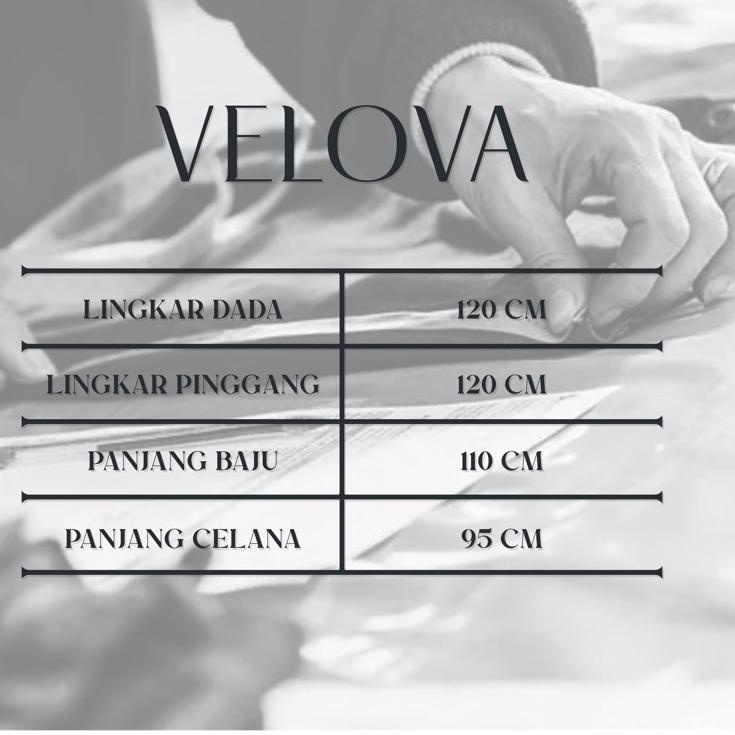 Lebih Puas One Set Rayon Viscose Jumbo Ld 120 Setelan Wanita Eksklusif By VELOVA