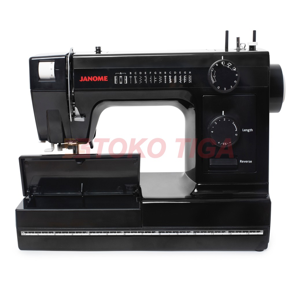 Mesin Jahit JANOME Heavy Duty HD1000 / HD-1000 (Black Edition)